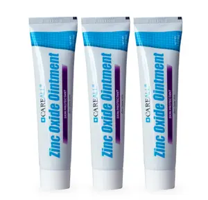 CareAll Zinc Oxide 20% Skin Protectant Barrier Ointment 2 oz (3 Pack), Moisture Daily Moisturizing Moisturizer