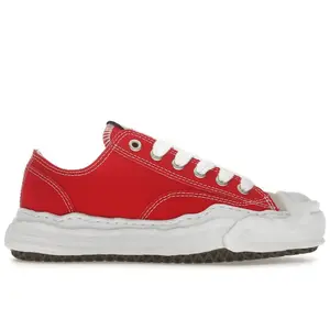 Maison Mihara Yasuhiro Men's Hank OG Sole Canvas Low Red, from StockX