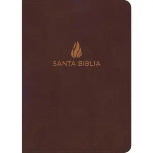 USED-Rvr 1960 Biblia Letra Super Gigante Marron, Piel Fabricada Con Indice (Unknown)