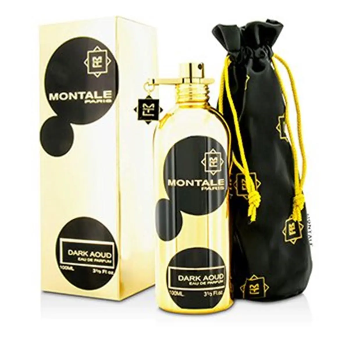 Men's 212 MAIN Montale Dark Aoud EDP Perfume Spray - 3.4 fl oz Arab Perfume, Full Sized Men's Fragrance, Agarwood Base, Oud & Sandalwood, Woody & Earthy Intense Aroma, Daily Wear