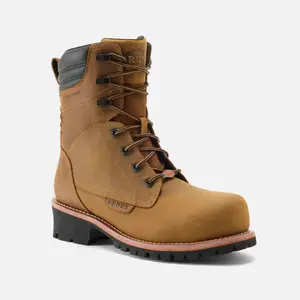 Brunt Men's DiStasio Welted Waterproof Logger Composite Toe Boot