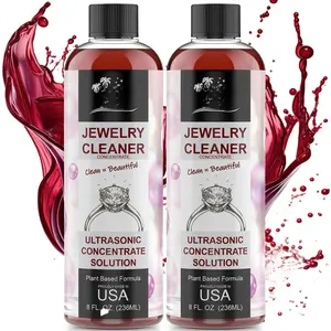 Cleaner Solution Concentrate - Highly Concentrated All Purpose Cleaning Solution for All  Machines -  Made  Based Eyeglass and  Cleaner, 8oz (2 Pack)