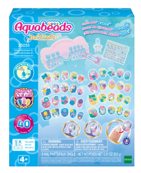 Aquabeads Nail Studio Unicorn Nail Designer Kit