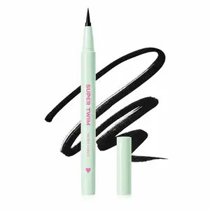 Waterproof Fox Eye Eyeliner Pen - SmudgeProof Longwear Precision Tip for Sharp Wings,Bigger Looking Eyes, Clean Girl Makeup & AllDay Wear