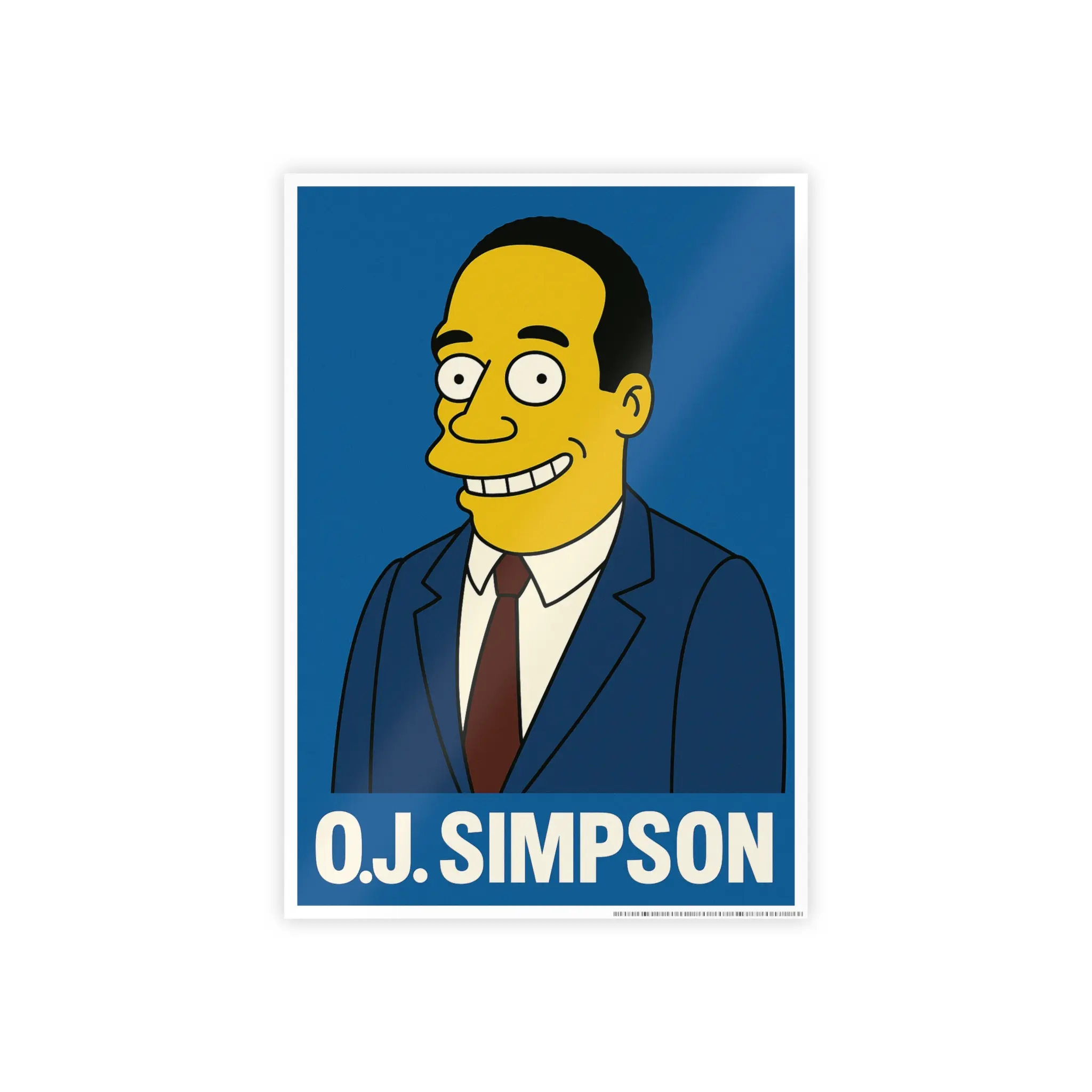 O.J. x SIMPSON POSTER