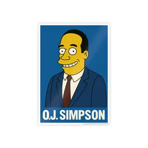 O.J. x SIMPSON POSTER