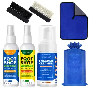 Shoe Deodorant Spray Sneaker Cleaner- Odor Eliminator Fresh Scent, Quick Drying, Suitable for All Shoe Types & Running Trainers Footwear Bedroom