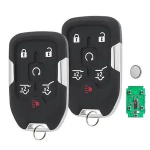 2 Smart Prox Remote Control Car Key Fob For 2015 - 2020 GMC Yukon XL Chevrolet Tahoe Suburban HYQ1AA 6 Buttons