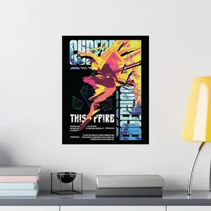 Cyberpunk Edgerunners David Poster Matte Vertical Poster