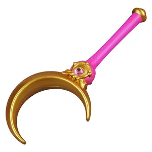Munetoshi 18” Moon Stick Wand Sailor Usagi Magical Woman Tuxedo Anime Manga Cosplay Costume