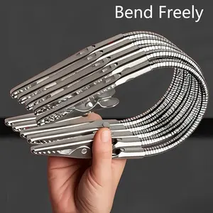 Double-Headed Crocodile Clip Holder for Mosquito Coils, Flexible Dual Clamp Tool for Home Outdoor Use, Secure Grip and Heat-Resistant Design