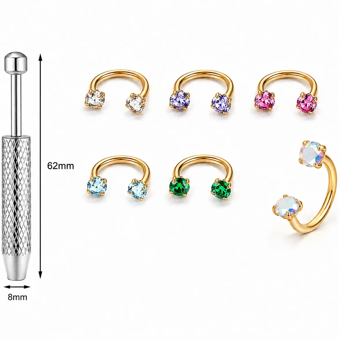 6PCS-Golden