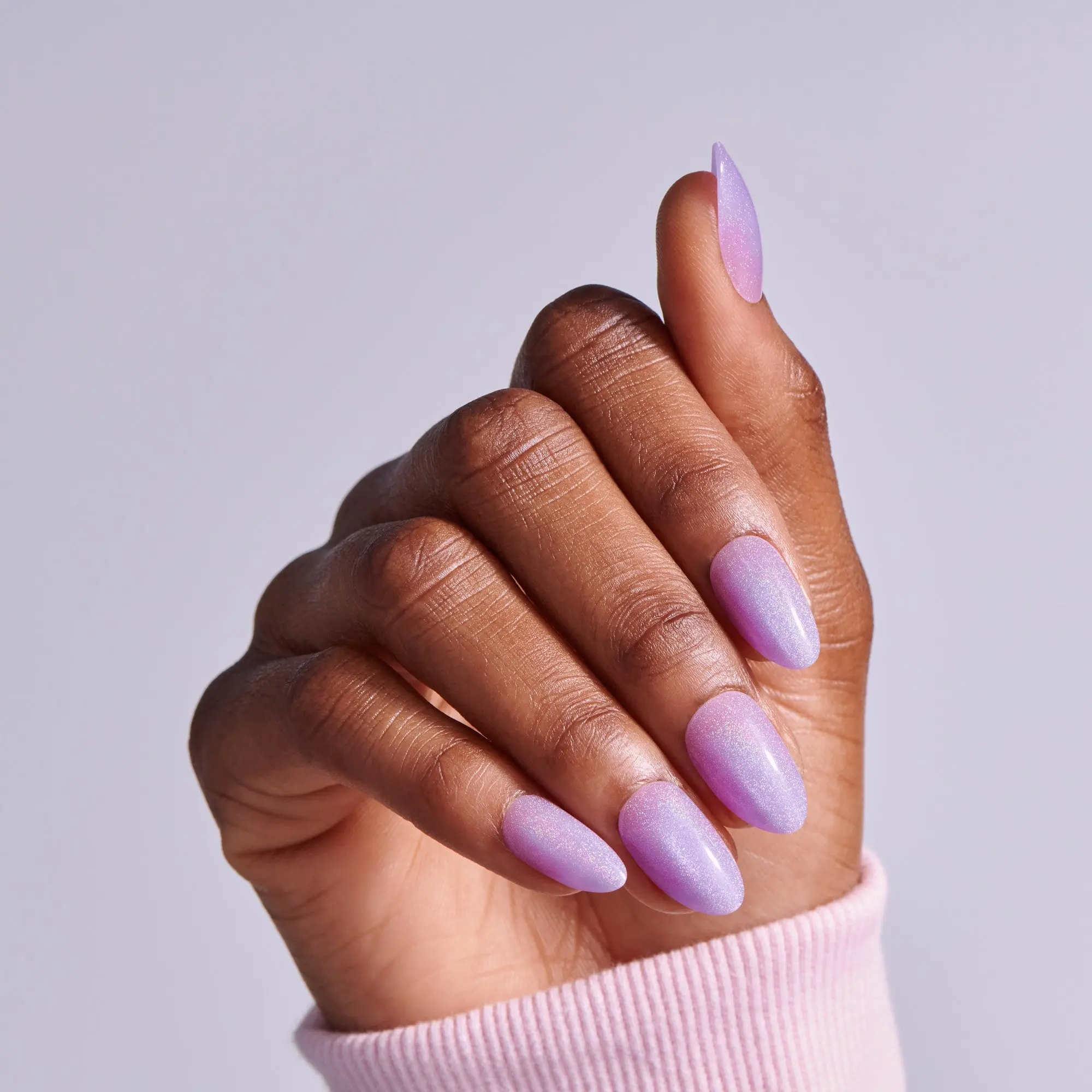 Kiss Core Magnetic Press On Fake Glue Nails - Harmonic Hue | Design, Purple, Medium, Almond