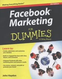 USED-Facebook Marketing For Dummies by John Haydon (Paperback)