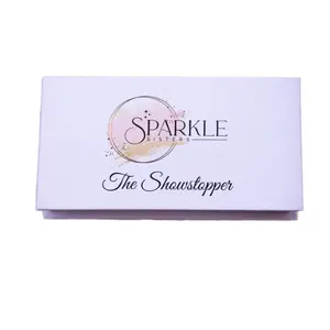 Sparkle Sisters The Showstopper Custom Showstopper False Eyelashes Lightweight Makeup Flawless No Glue Premium Quality Materials Flexible Band Easy Application