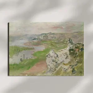 Le Cirque Des Céteaux, The Seine Viewed From The Heights Of Chantemerle - Claude Monet - Wall Art Poster Print