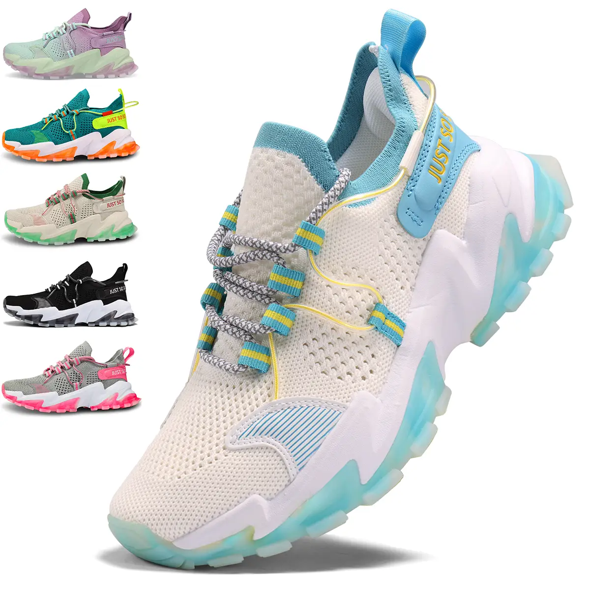 Women's Shoes Walking Lightweight Tennis Fashion Sneakers Sports Workout Gym Shoes for Running Fashion Colorful Sneakers for Girls