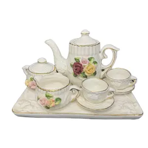 Mini  porcelain tea set