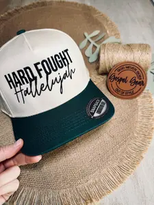 Hard Fought Hallelujah Embroidered Hat