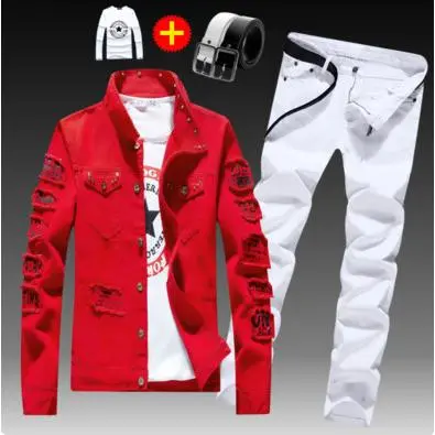 8892 red/white pants