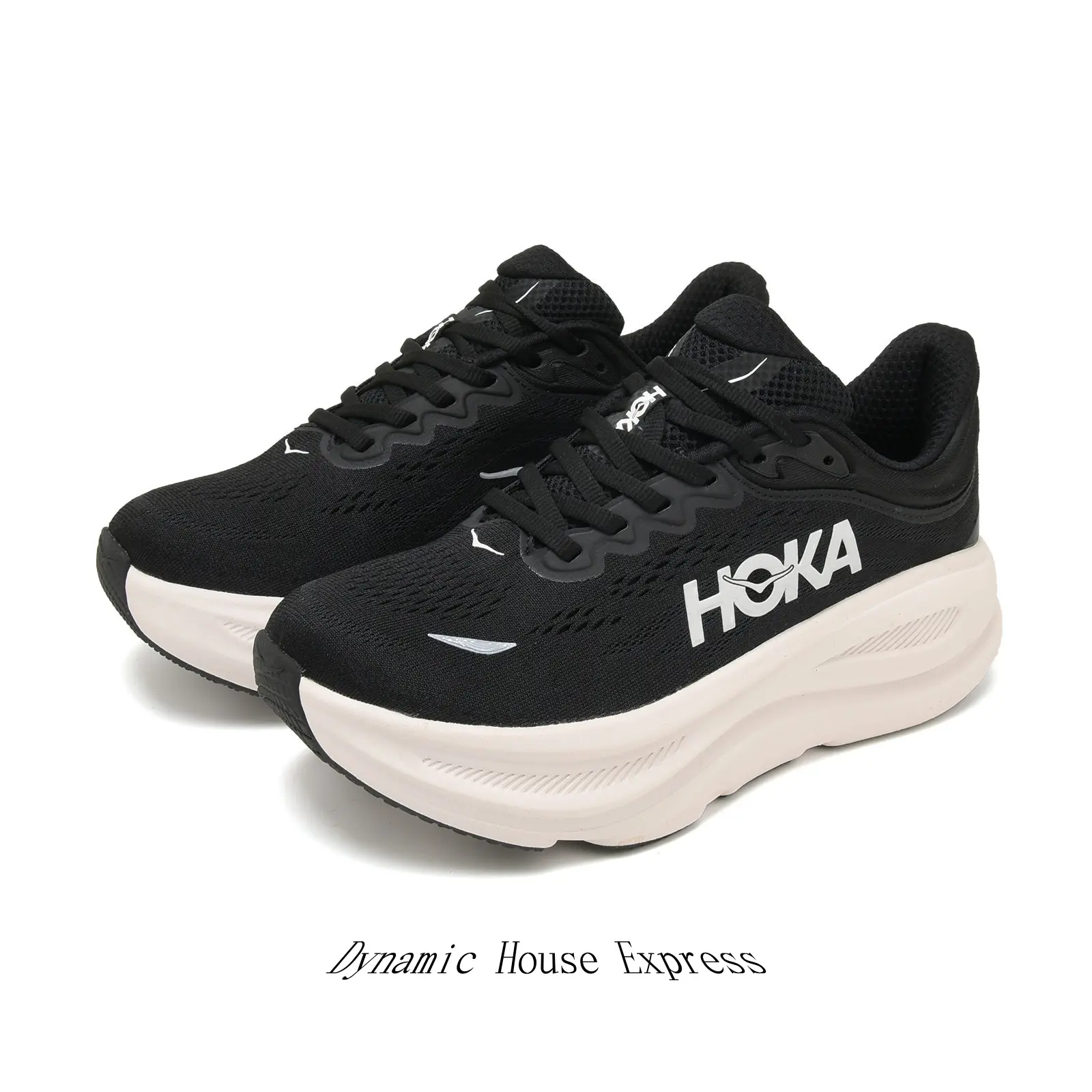 Chic Black & White Mesh Sneakers | Breathable Casual Athletic Shoes with Bold Contrast for Street Style