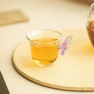 Nancy Butterfly Glass Tea Cup 60ml