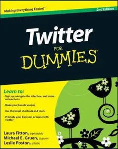 USED-Twitter For Dummies by Laura Fitton (Paperback)