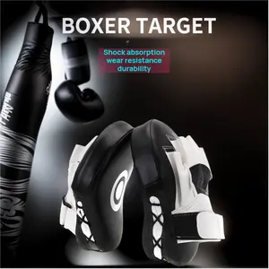 Durable Artificial Leather Punching Bag, Safe Design for Boxing Mma Martial Arts Muay Thai Training, Boxing Equipment, Bendable Hand Target Practice Aid, Boxing Pad