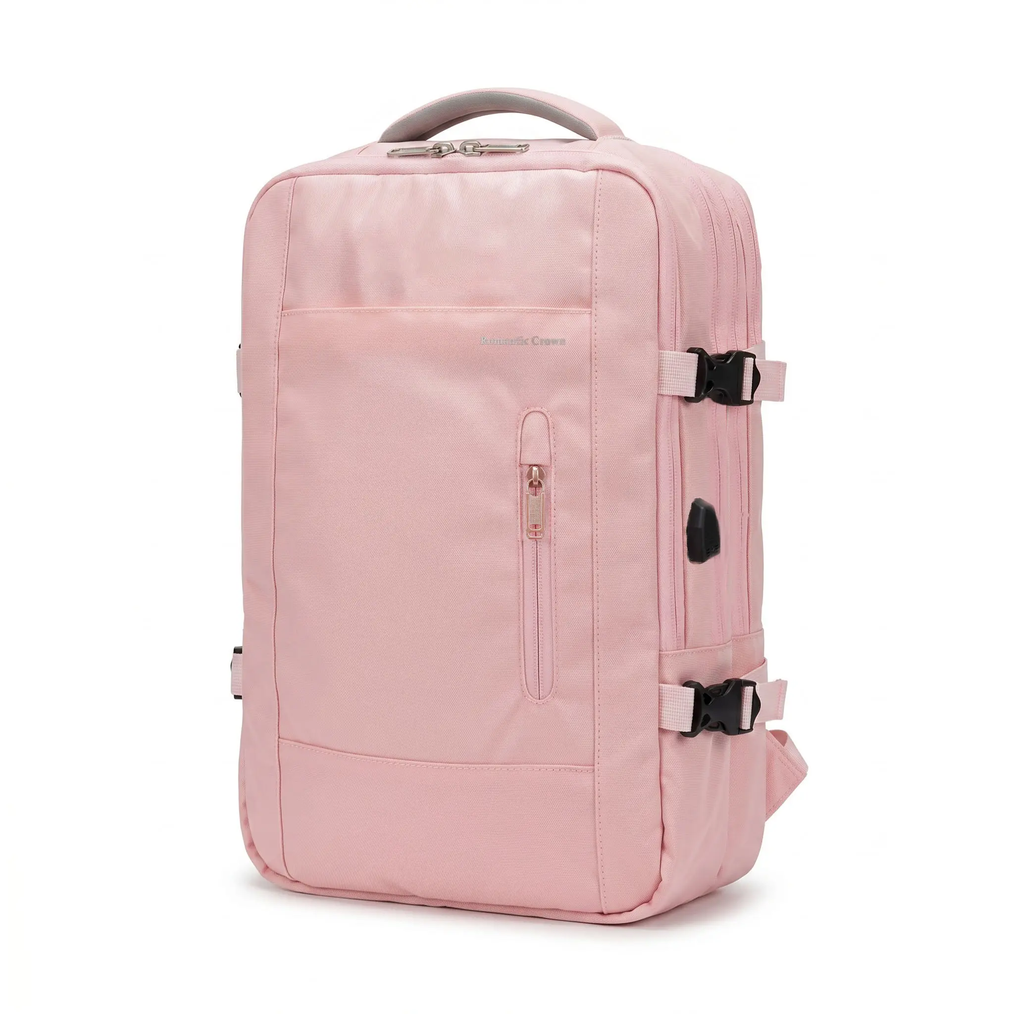 22L Expandable Laptop Backpack, 15.6 InchAnti-Theft Travel Backpack with Breathable Back Panel, with USB Charging Port, Water Resistant Carry On Backpack for Travel Work College,backtoschool