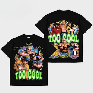Too Cool Premium Cotton T-Shirt, Rikishi Scotty 2 Hotty Grand Master Sexay Shirt, “You Look Fly Today” Vintage Tee, Attitude Era WWE Tag Team Graphic Tee for Fans, Gift for WWE Fans, Gift for Boyfriends