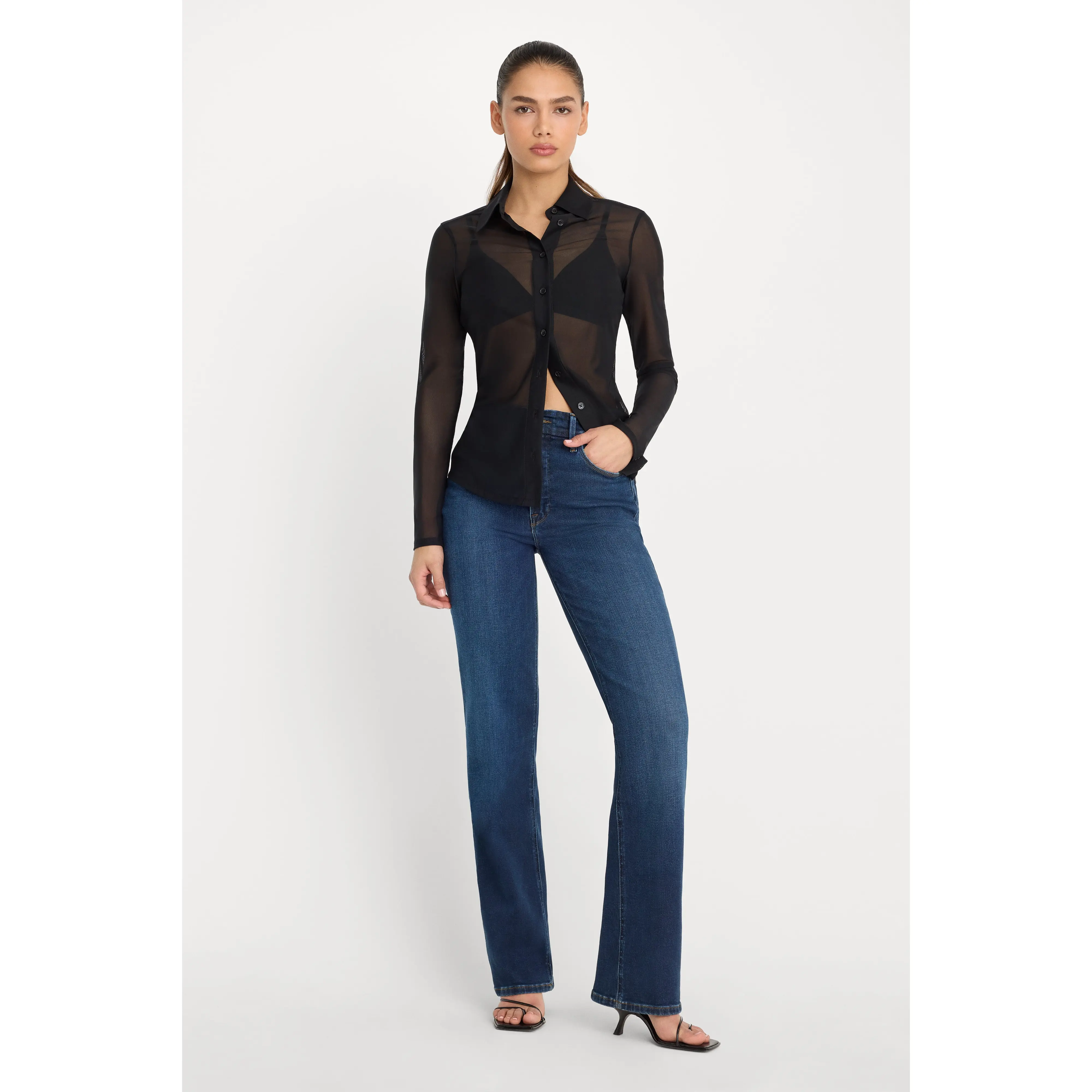 GOOD TRUE STRAIGHT JEANS | INDIGO572