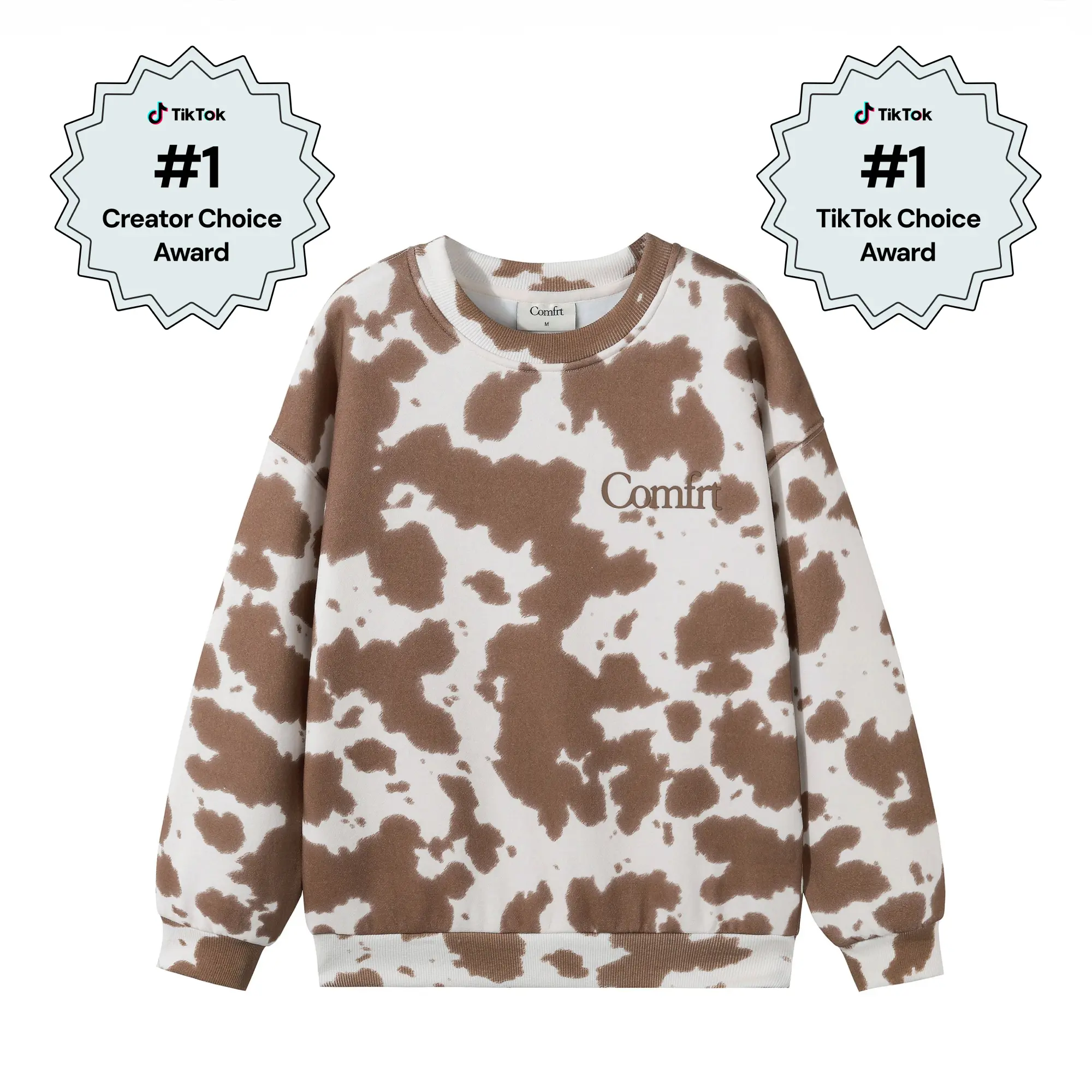 Comfrt Kids | Minimalist Crew Crew Neck Sweatshirt Heavy Weight Sweater