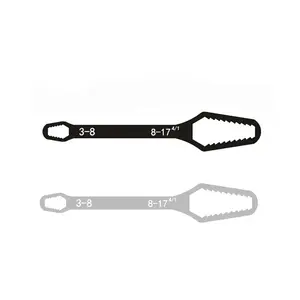 Adjustable Wrench Set 3-17mm Universal Self-Tightening Tool, Dual Head Design for Easy Grip & Precision Fits, Ideal for Home Repair & DIY Projects, Hand Tools