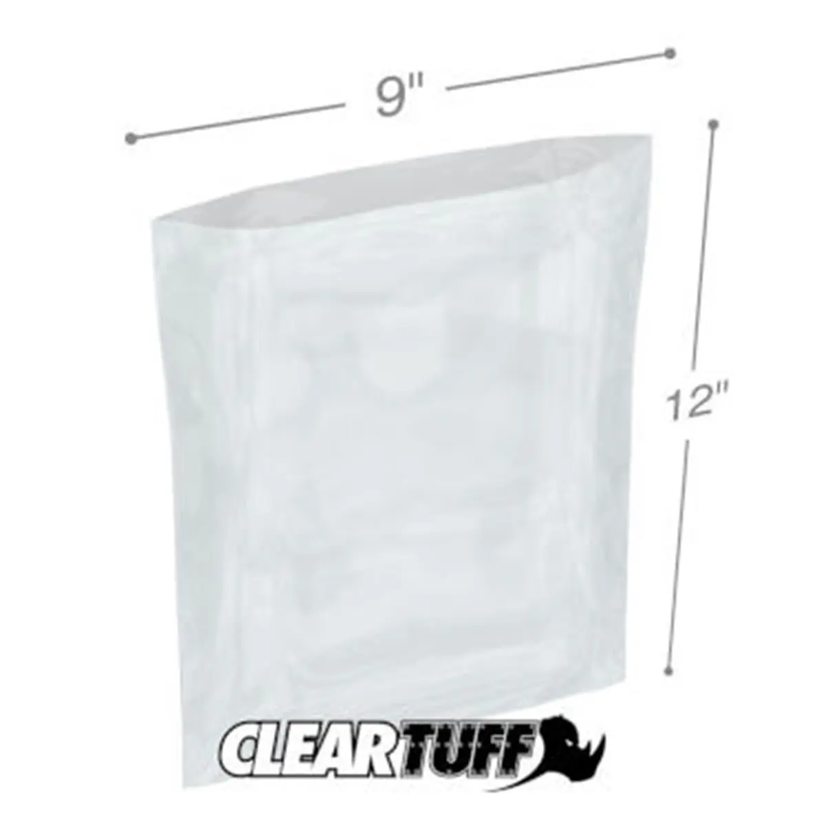 212 MAIN Virgin LDPE Flat Top Recyclable Trash Bags, Lightweight Multifunctional Open-Top Plastic Bags, 9x12 in, 0.001 Gauge, 1000-Piece Case - Home Care Supplies, Bag