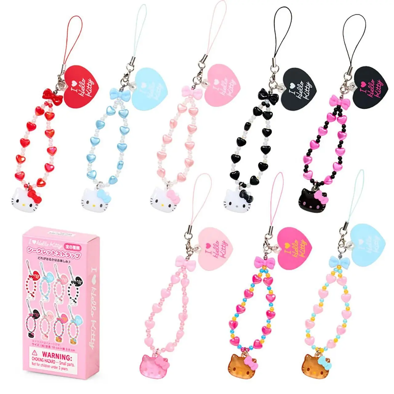 Hello Kitty Blind Box Smartphone Charm (I Love Hello Kitty Series)