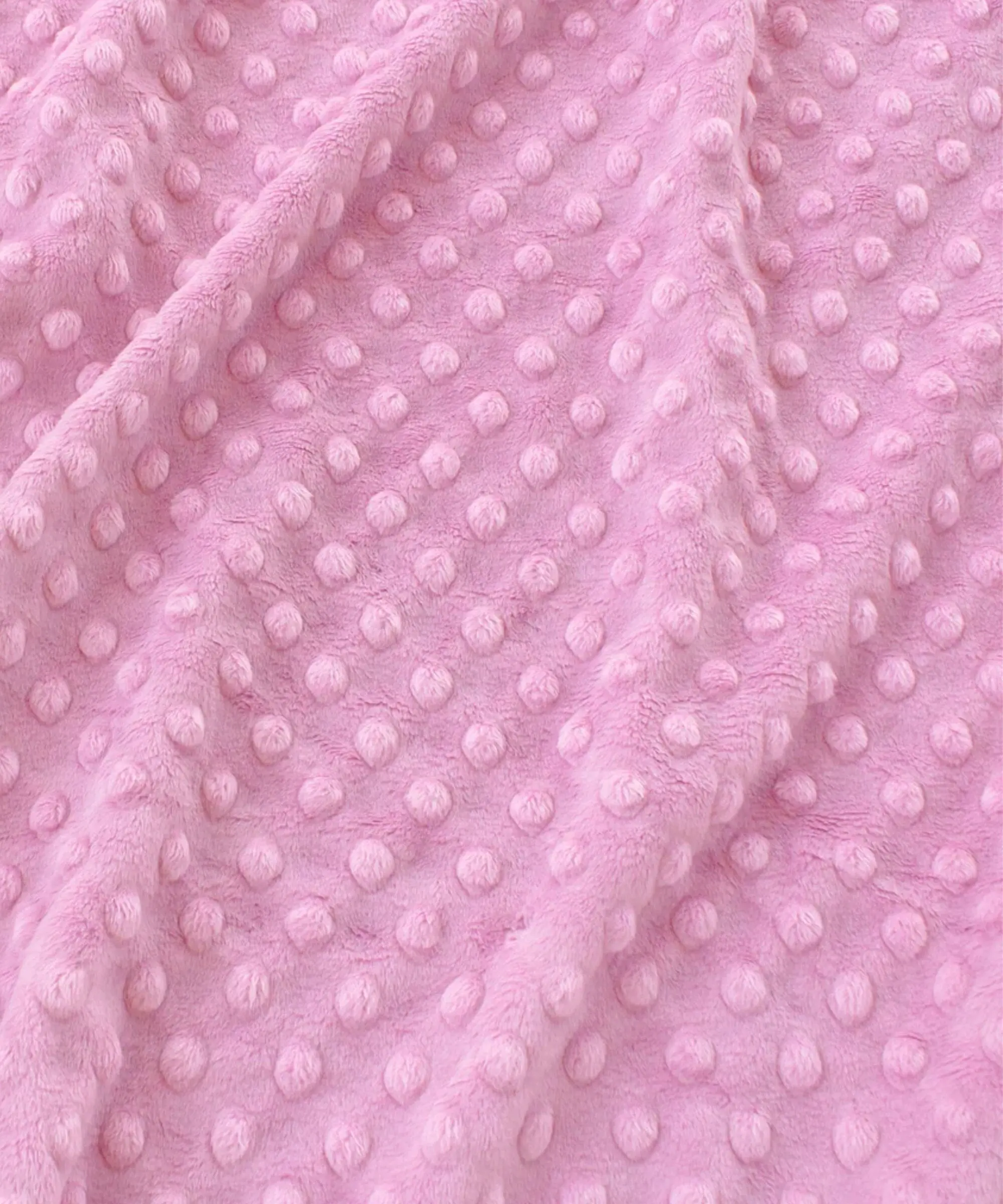 Light Pink Minky Fabric