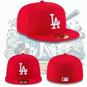 New Era MLB Los Angeles Dodgers Street Fashion Cap 59FIFTY Fitted Snapback Baseball Hat, 9FORTY Adjustable Fit, Unisex Urban Streetwear Look, Trending TikTok USA 2026