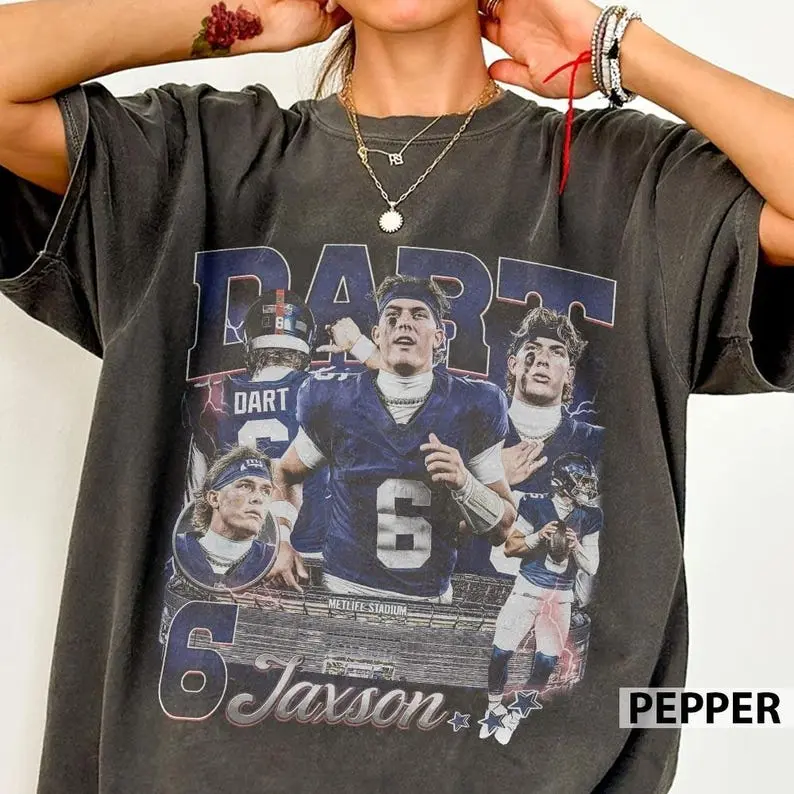 Jaxson Dart Vintage Bootleg 90s Shirt, Jaxson Dart Game Day Shirt, Football Shirt