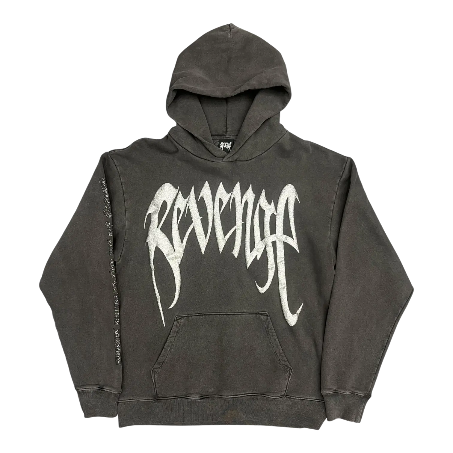 Revenge Glitter Arch Logo Hoodie