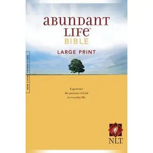 USED-NLT Abundant Life Bible, Large Print by Anonymous (Paperback)