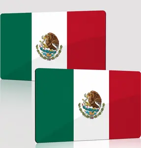 2Pcs Mexican Metal Flag Auto Fender Emblem, Embossed 3D Metal Adhesive Sport Truck Car Badge, Mexico Flag Decal for Auto SUV Truck Motorcycle decal sticker