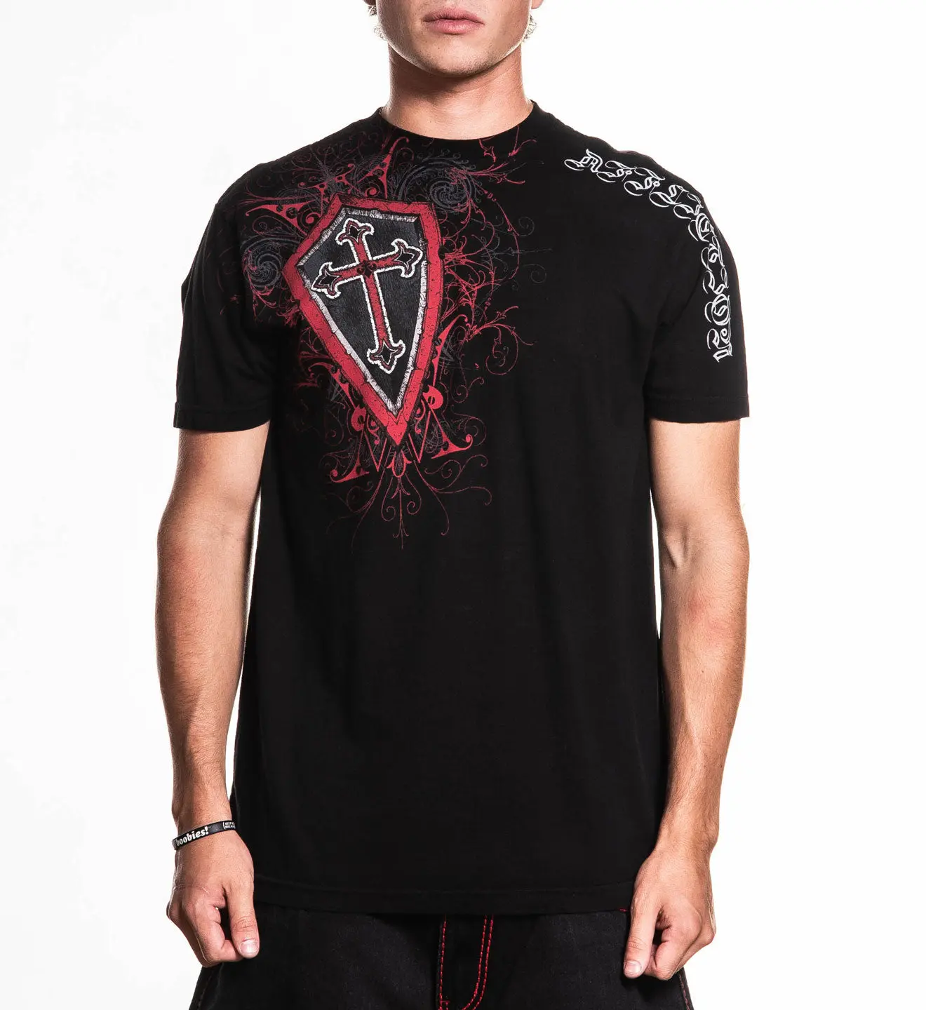Affliction Men's T-shirt Rusted Claw 