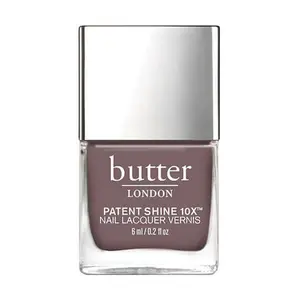 butter LONDON Patent Shine 10X Nail Lacquer - Mink Grey, 0.2 fl oz