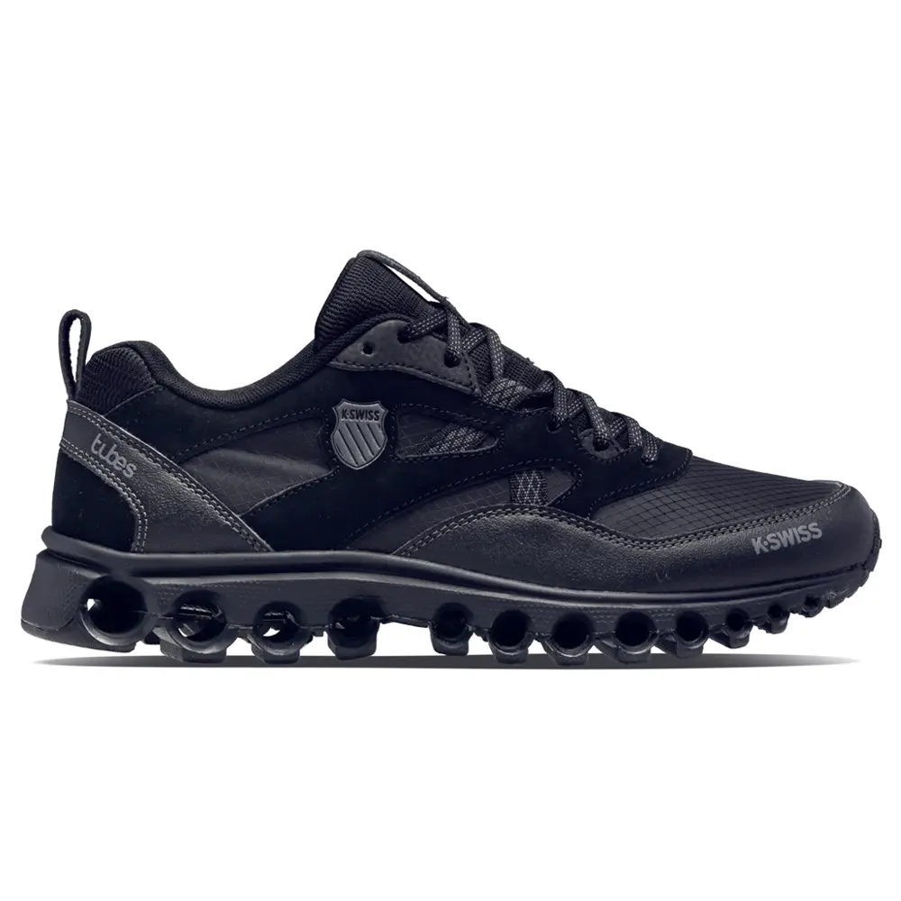 K-Swiss Mens Tubes Trail 200 Hiking Training Sneakers Shoes - Black