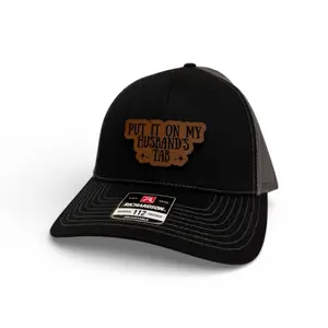 (Husbands Tab) Adjustable Snapback Cap or Knit Beanie