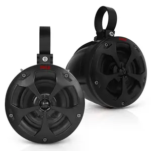4" Off-Road Bluetooth Speakers 800W Waterproof Marine Grade, Black