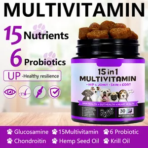 15-in-1 Multivitamin for Dogs - Complete Health Support