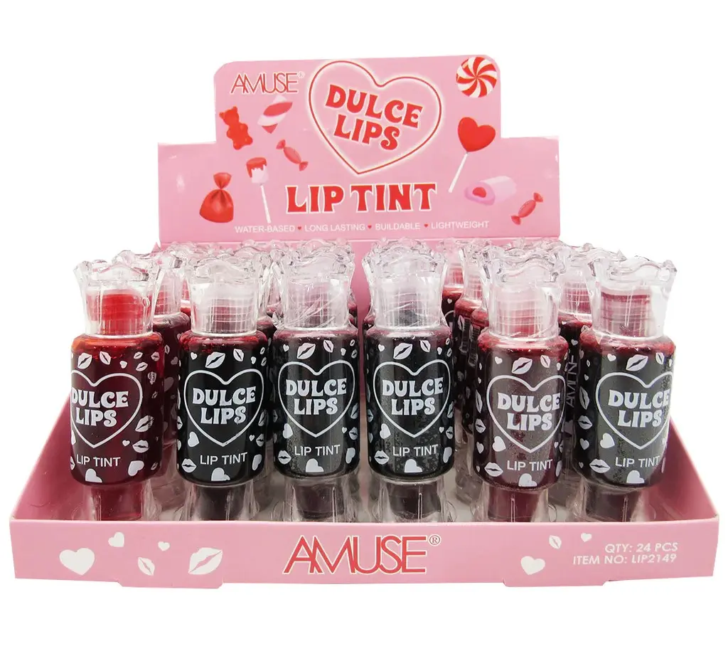 Amuse Dulce Lips Lip Tint 6 assorted shades Amuse Dulce Lips Lip Tint 6 assorted shades