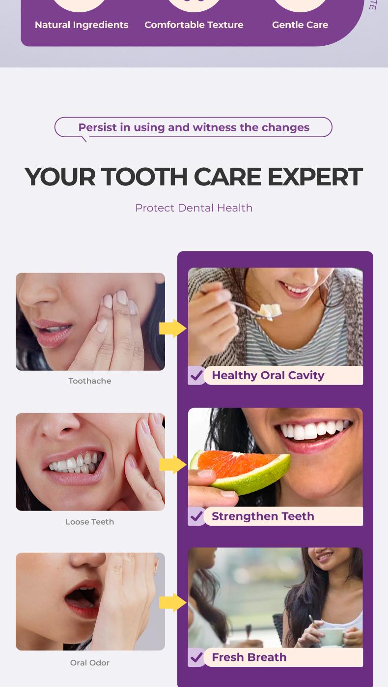 【Buy 1 Get 1 Free】Kreain Nature Oral Care Toothpaste – Fresh Breath, Gentle Oral Care Toothpaste with Natural Ingredients, Daily Use for Sensitive Teeth