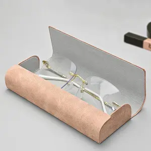 Luxury Magnetic Eyeglass Case, Portable High-End Storage Box, Simple Design, Style, Lightweight, Elegant Eyewear Organizer